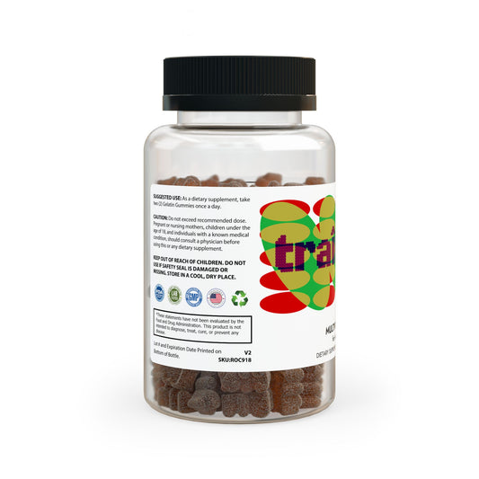 Traînier Multivitamin Gummies for Adults (60 Gummies)